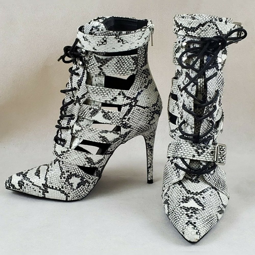 WILD DIVA SHOES WOMEN'S WHITE STYLE GISELLE-67 - Picture 4 of 7